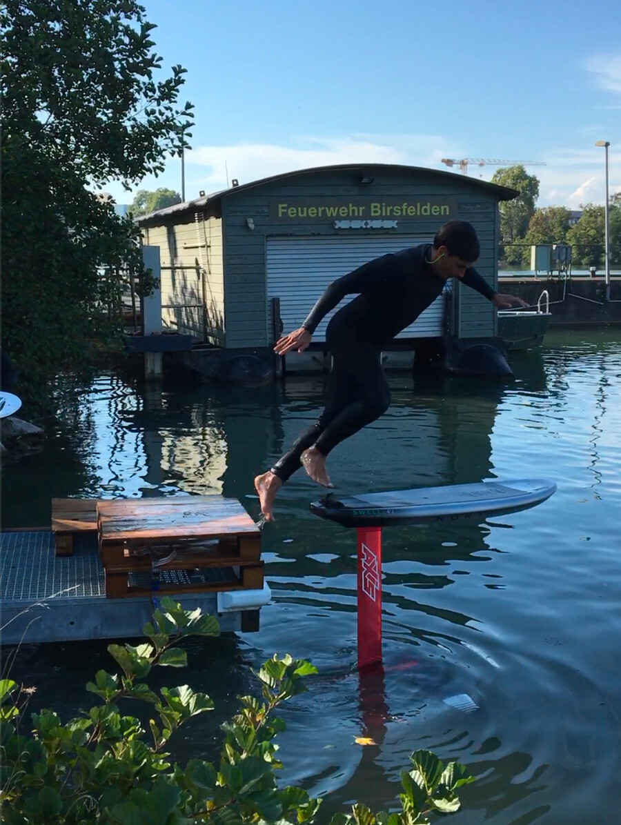 Dockstart Pumpfoil Einsteigerkurs